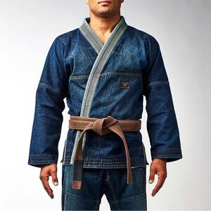 NEW NWT Vanguard Kimono Dark Selvedge Denim Jiu Jitsu Gi A2